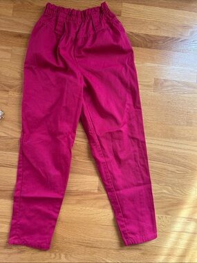 Vintage Silver Unicorn girls pink 12 pants
